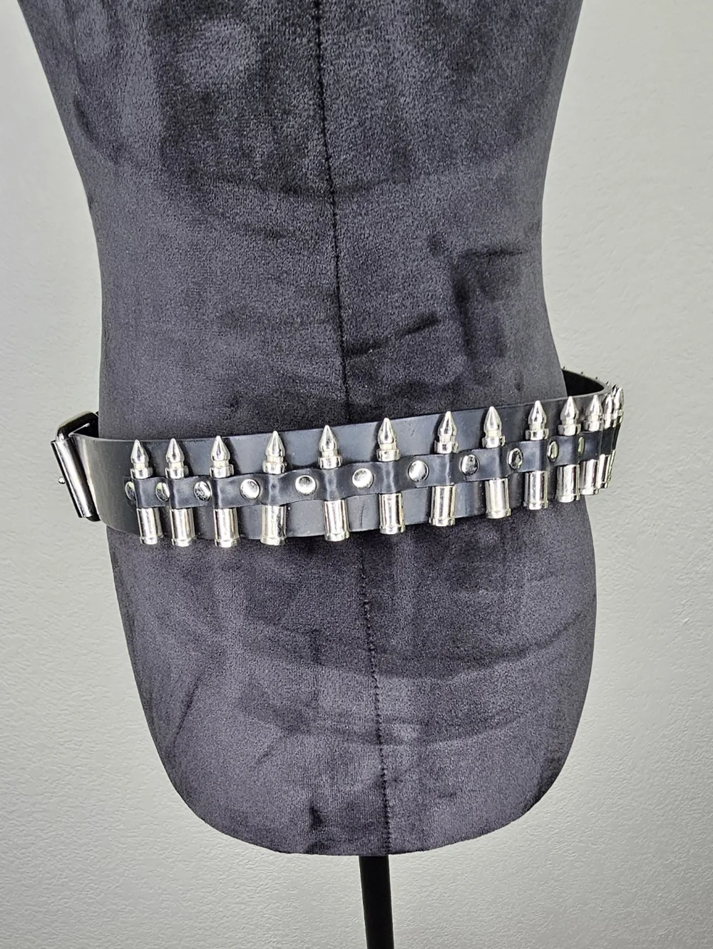 Hot Topic Y2K Shell Black Belt 36